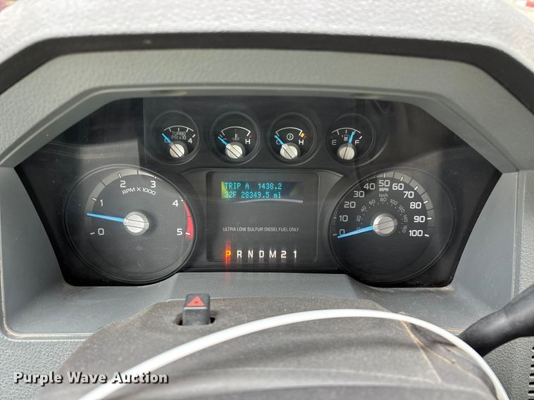 image for item YA2631 2013 Ford F550 Super Duty dump truck