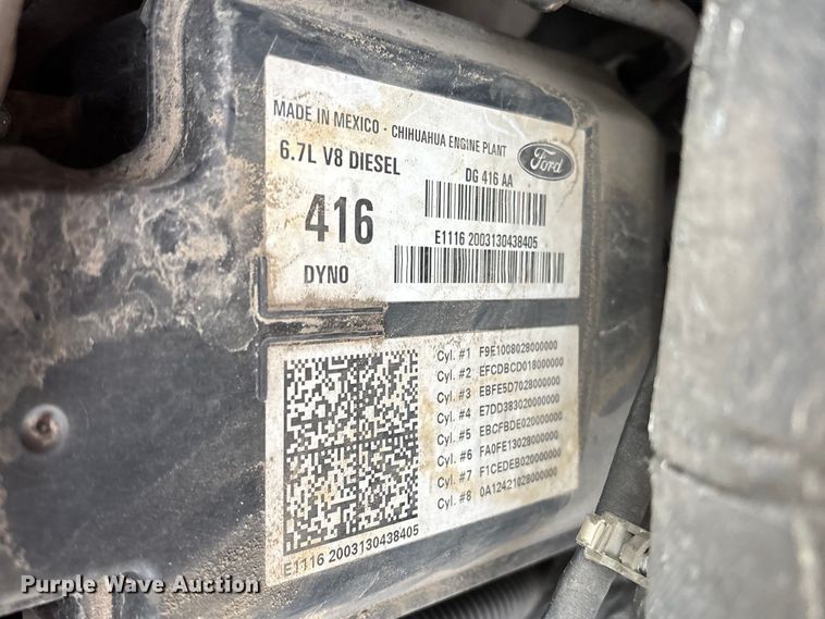 image for item YA2631 2013 Ford F550 Super Duty dump truck