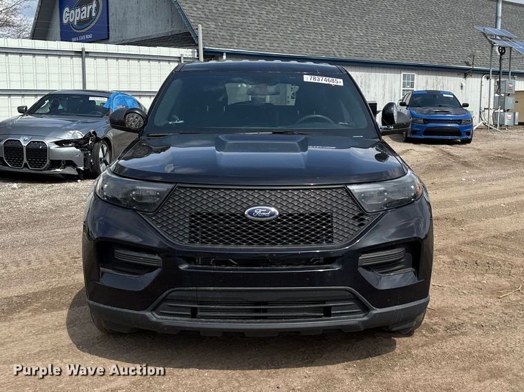 image for item YA2632 2021 Ford Explorer Police Interceptor Hybrid SUV