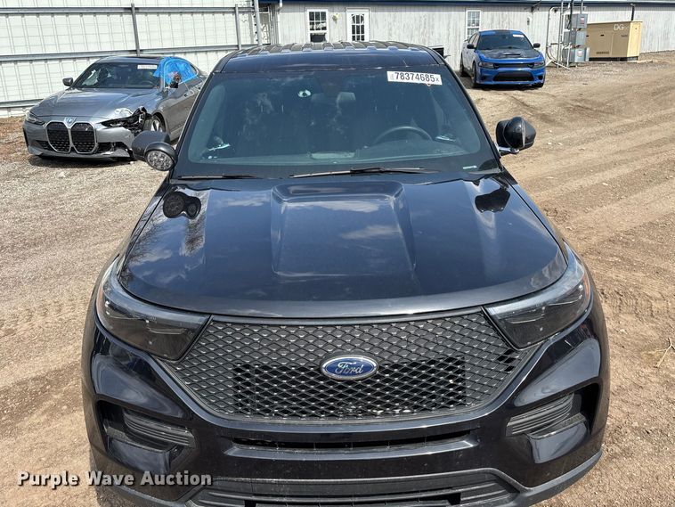 image for item YA2632 2021 Ford Explorer Police Interceptor Hybrid SUV