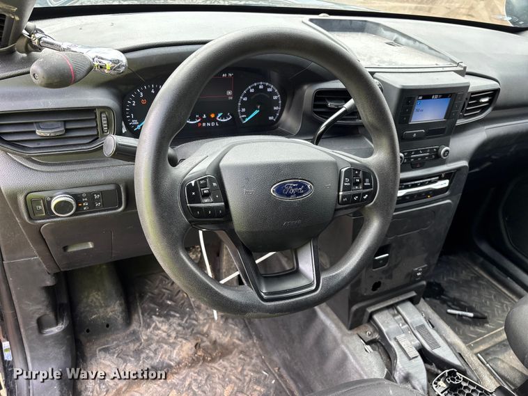 image for item YA2632 2021 Ford Explorer Police Interceptor Hybrid SUV