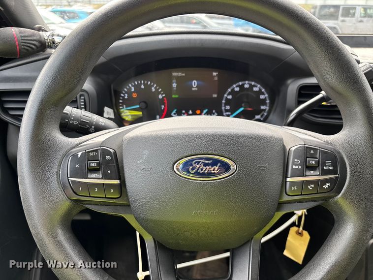 image for item YA2632 2021 Ford Explorer Police Interceptor Hybrid SUV