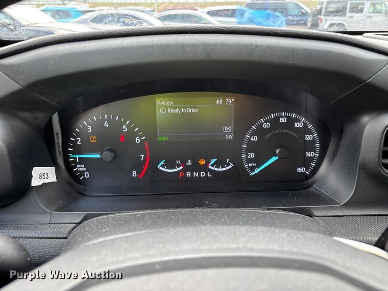 image for item YA2632 2021 Ford Explorer Police Interceptor Hybrid SUV