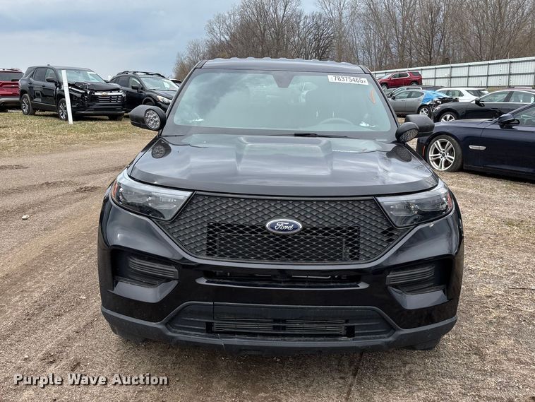 image for item YA2633 2021 Ford Explorer Police Interceptor Hybrid SUV