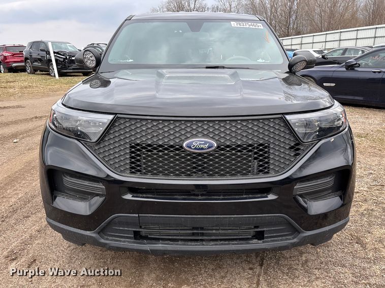 image for item YA2633 2021 Ford Explorer Police Interceptor Hybrid SUV