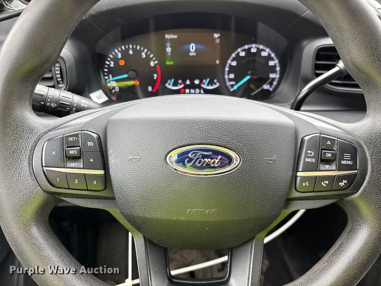 image for item YA2633 2021 Ford Explorer Police Interceptor Hybrid SUV