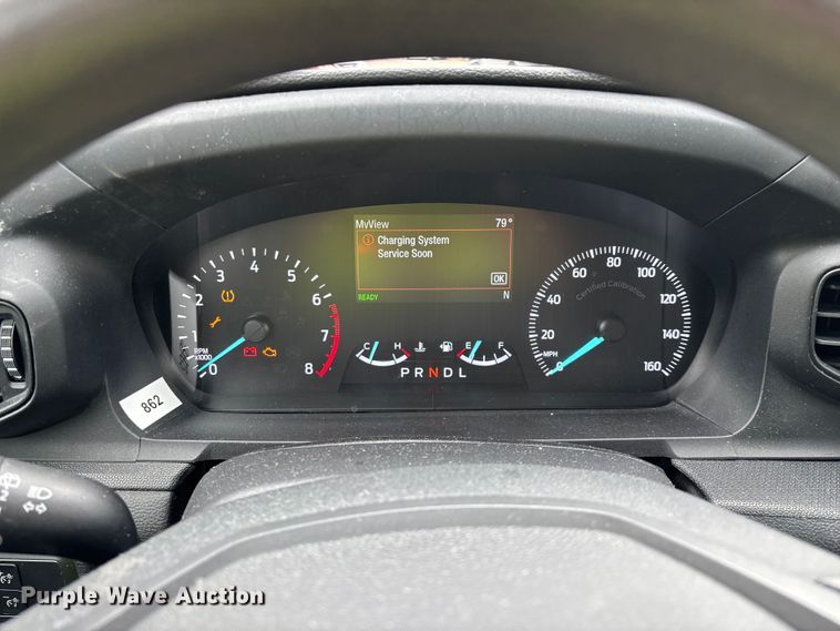 image for item YA2633 2021 Ford Explorer Police Interceptor Hybrid SUV