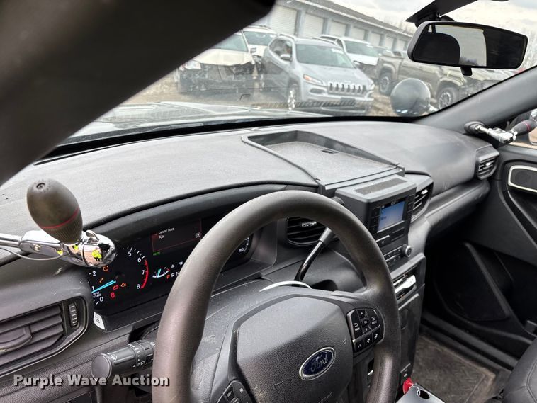 image for item YA2633 2021 Ford Explorer Police Interceptor Hybrid SUV