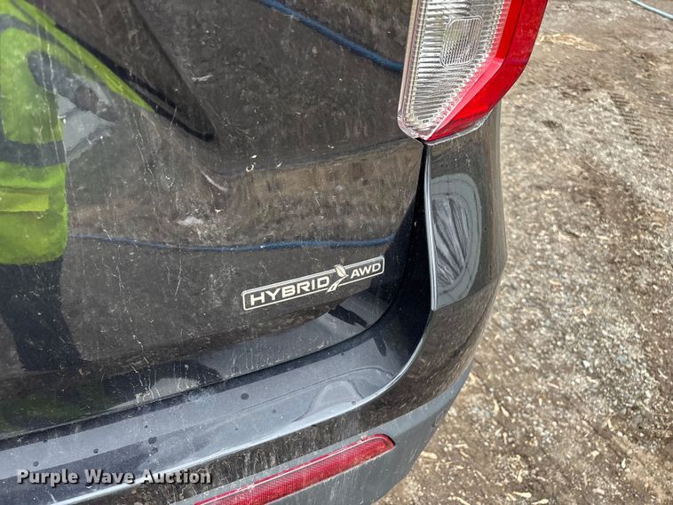 image for item YA2634 2021 Ford Explorer Police Interceptor Hybrid SUV