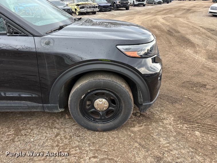 image for item YA2634 2021 Ford Explorer Police Interceptor Hybrid SUV