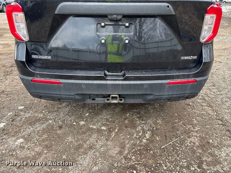 image for item YA2634 2021 Ford Explorer Police Interceptor Hybrid SUV