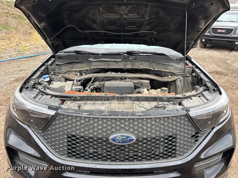 image for item YA2634 2021 Ford Explorer Police Interceptor Hybrid SUV