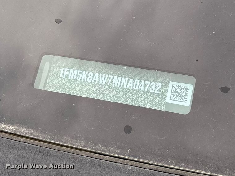 image for item YA2634 2021 Ford Explorer Police Interceptor Hybrid SUV