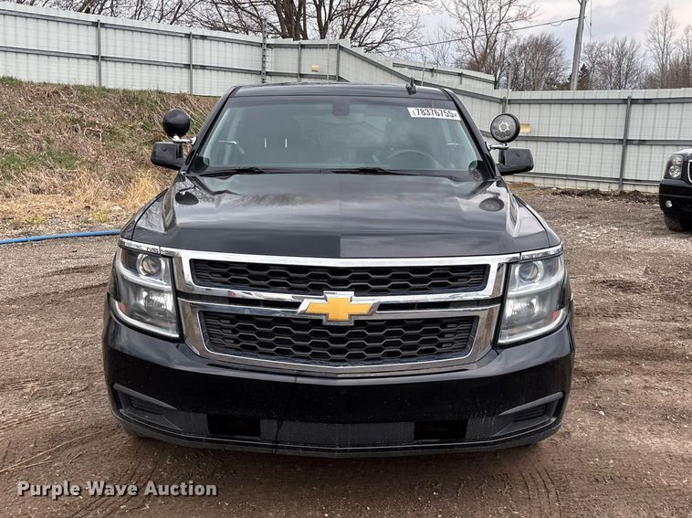 image for item YA2635 2017 Chevrolet Tahoe Police SUV