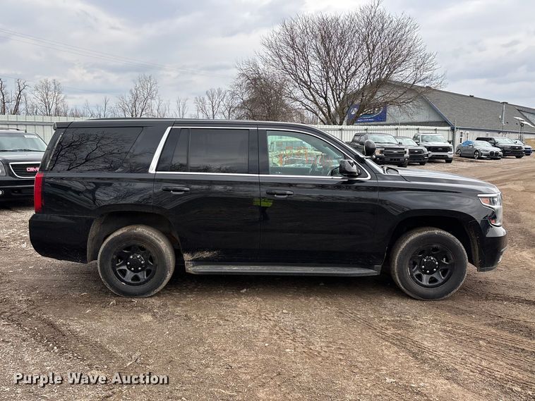 image for item YA2635 2017 Chevrolet Tahoe Police SUV