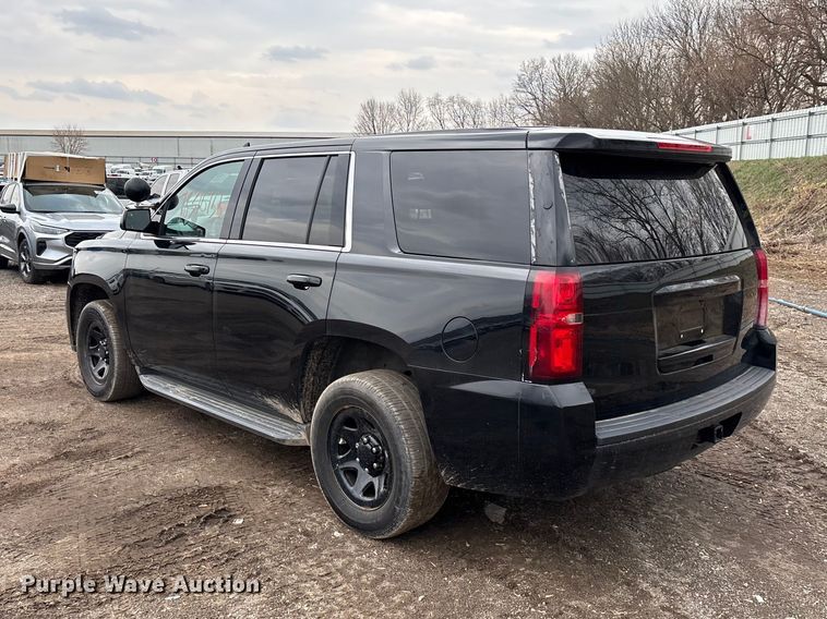 image for item YA2635 2017 Chevrolet Tahoe Police SUV