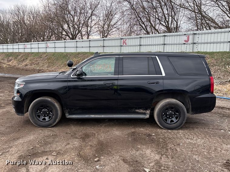 image for item YA2635 2017 Chevrolet Tahoe Police SUV