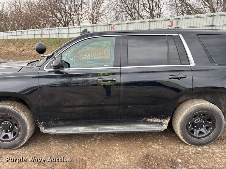 image for item YA2635 2017 Chevrolet Tahoe Police SUV