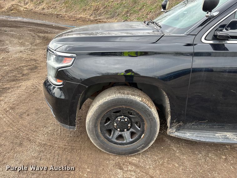 image for item YA2635 2017 Chevrolet Tahoe Police SUV