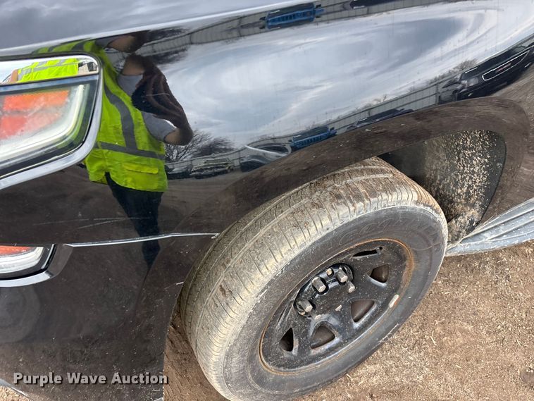 image for item YA2635 2017 Chevrolet Tahoe Police SUV