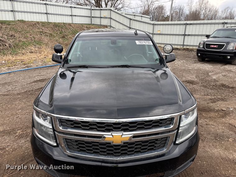 image for item YA2635 2017 Chevrolet Tahoe Police SUV