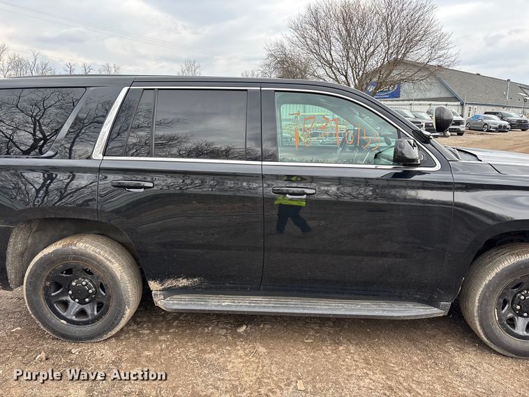 image for item YA2635 2017 Chevrolet Tahoe Police SUV