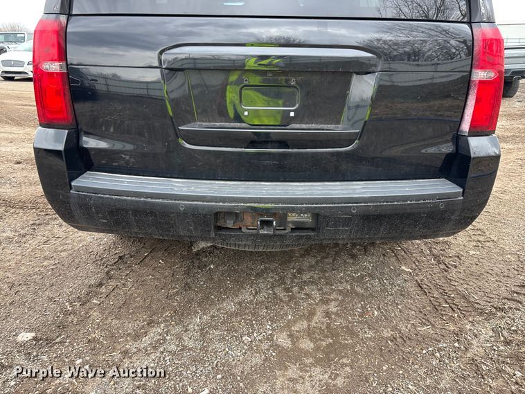 image for item YA2635 2017 Chevrolet Tahoe Police SUV