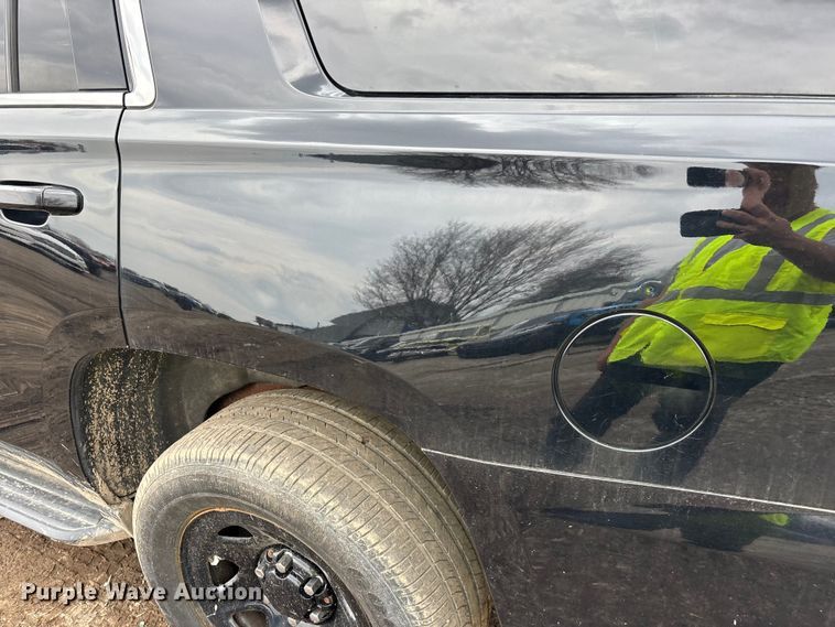 image for item YA2635 2017 Chevrolet Tahoe Police SUV