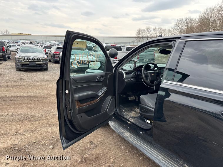 image for item YA2635 2017 Chevrolet Tahoe Police SUV