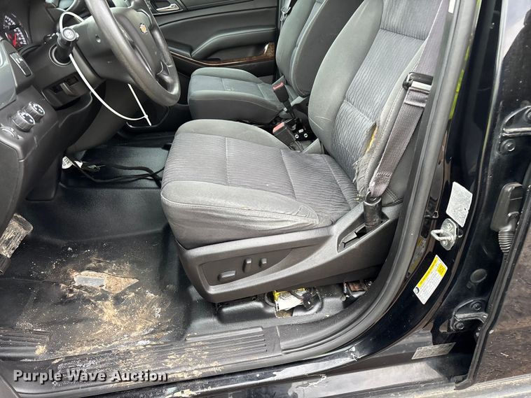 image for item YA2635 2017 Chevrolet Tahoe Police SUV