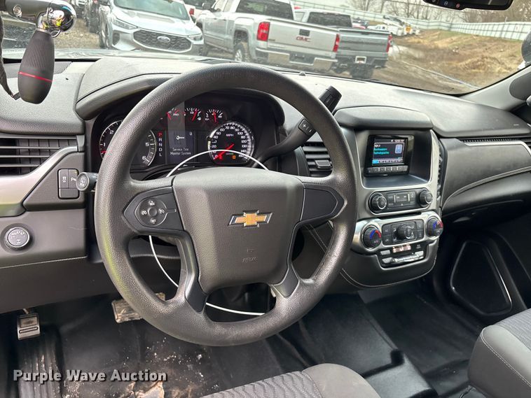 image for item YA2635 2017 Chevrolet Tahoe Police SUV