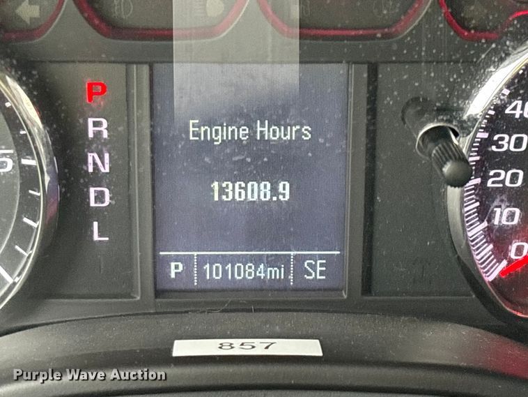 image for item YA2635 2017 Chevrolet Tahoe Police SUV