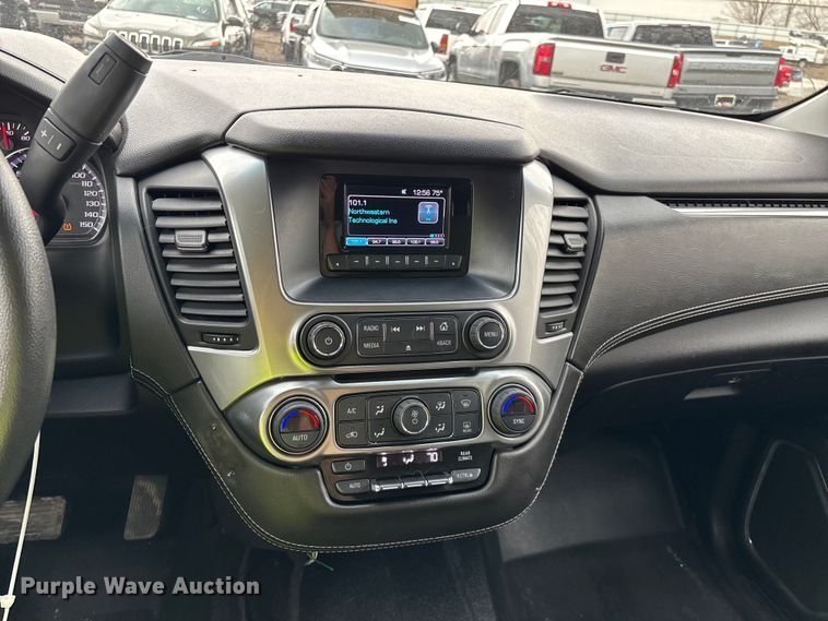 image for item YA2635 2017 Chevrolet Tahoe Police SUV