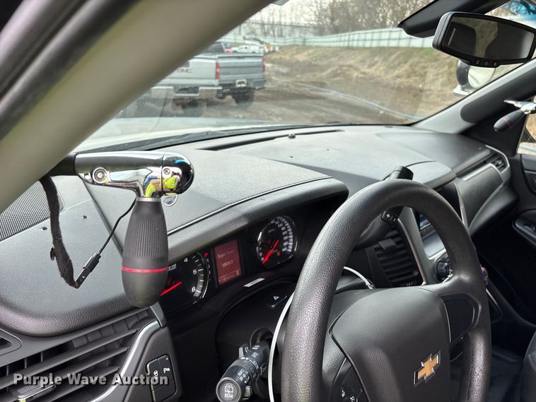 image for item YA2635 2017 Chevrolet Tahoe Police SUV