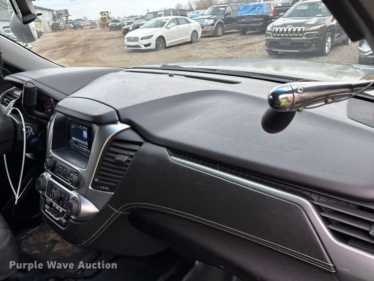 image for item YA2635 2017 Chevrolet Tahoe Police SUV