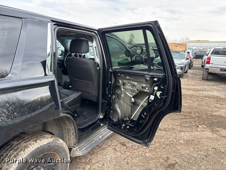 image for item YA2635 2017 Chevrolet Tahoe Police SUV