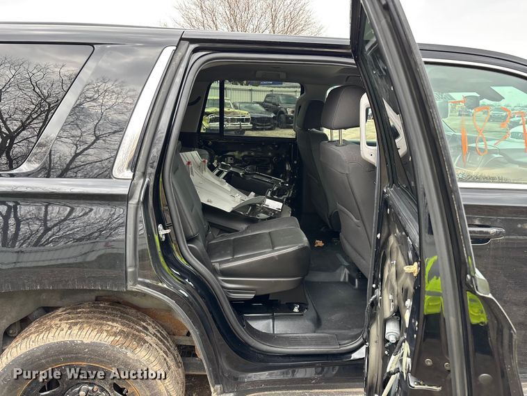 image for item YA2635 2017 Chevrolet Tahoe Police SUV