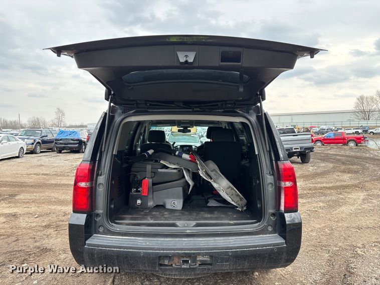 image for item YA2635 2017 Chevrolet Tahoe Police SUV