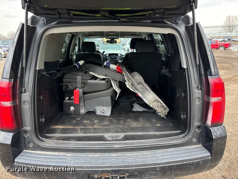image for item YA2635 2017 Chevrolet Tahoe Police SUV