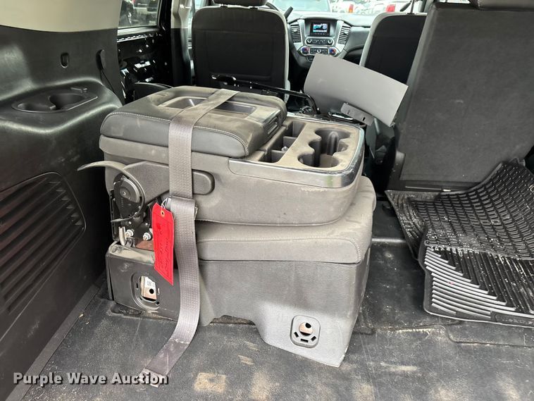 image for item YA2635 2017 Chevrolet Tahoe Police SUV