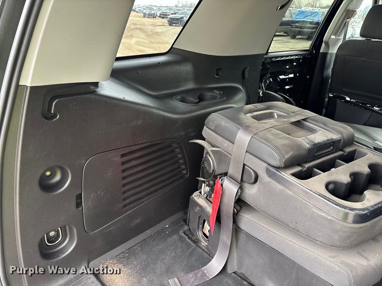 image for item YA2635 2017 Chevrolet Tahoe Police SUV