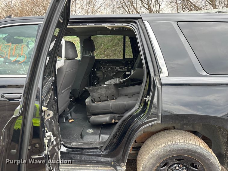 image for item YA2635 2017 Chevrolet Tahoe Police SUV