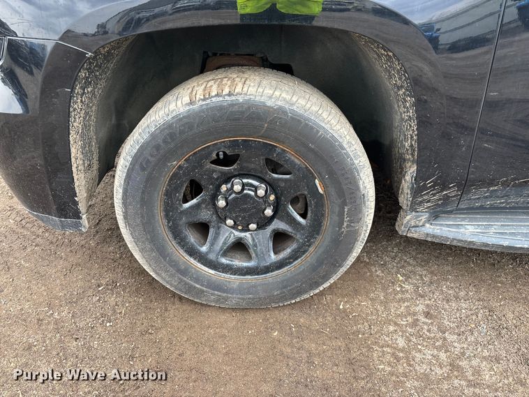image for item YA2635 2017 Chevrolet Tahoe Police SUV