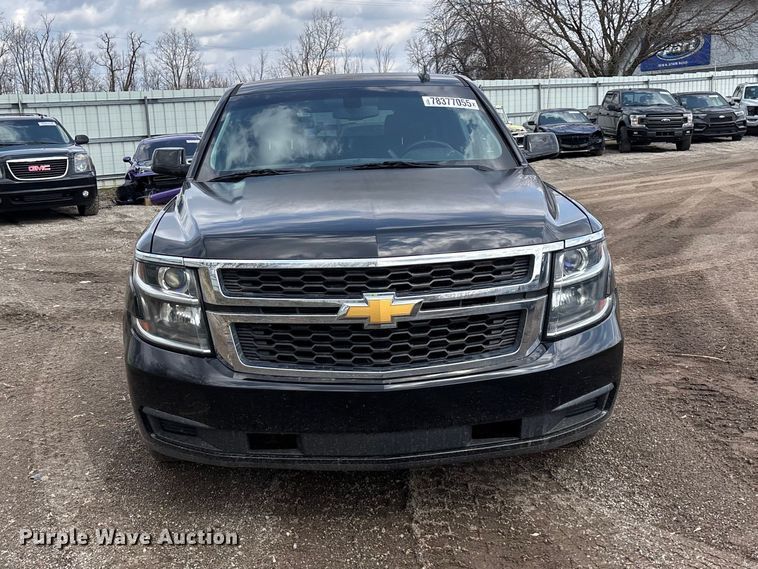 image for item YA2636 2017 Chevrolet Tahoe Police SUV