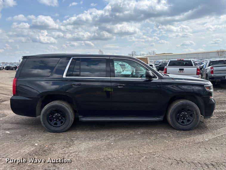 image for item YA2636 2017 Chevrolet Tahoe Police SUV