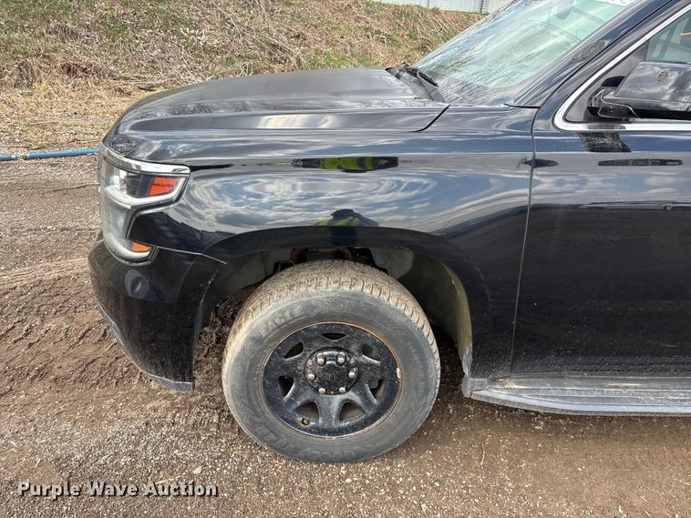 image for item YA2636 2017 Chevrolet Tahoe Police SUV