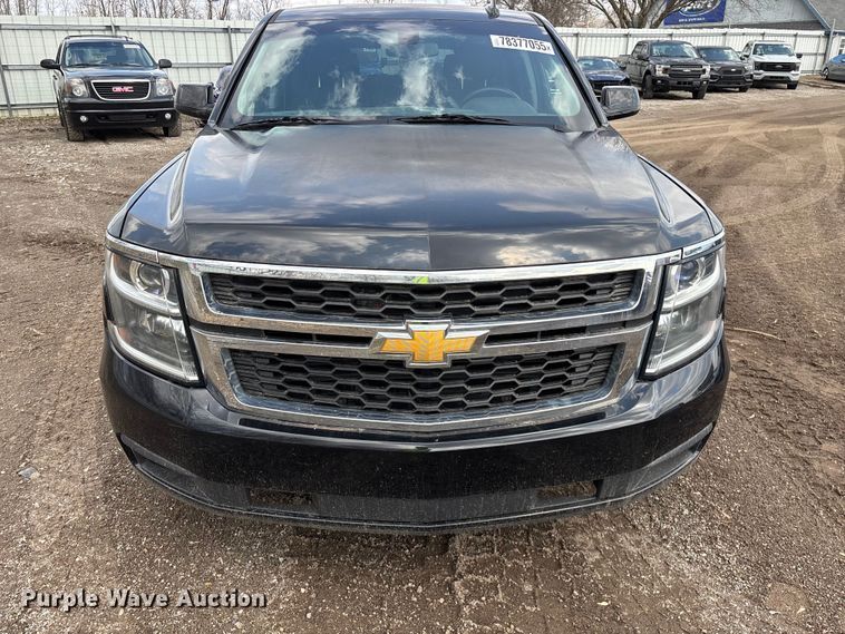 image for item YA2636 2017 Chevrolet Tahoe Police SUV