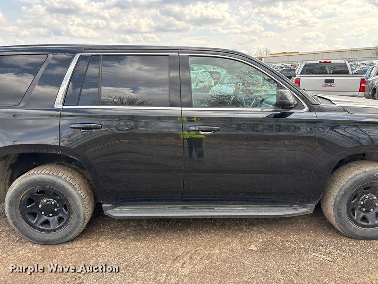 image for item YA2636 2017 Chevrolet Tahoe Police SUV