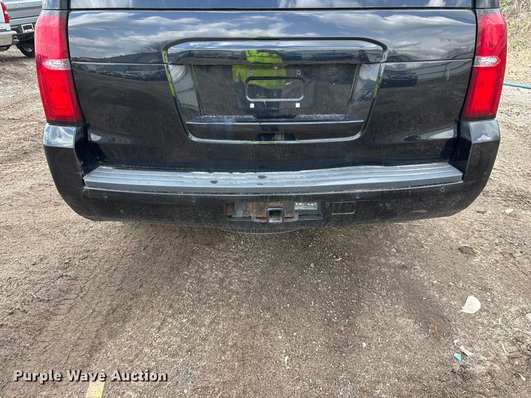 image for item YA2636 2017 Chevrolet Tahoe Police SUV