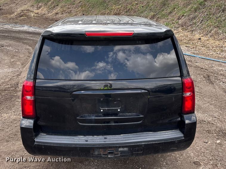 image for item YA2636 2017 Chevrolet Tahoe Police SUV